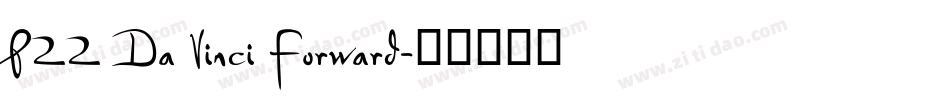 P22 Da Vinci Forward字体转换